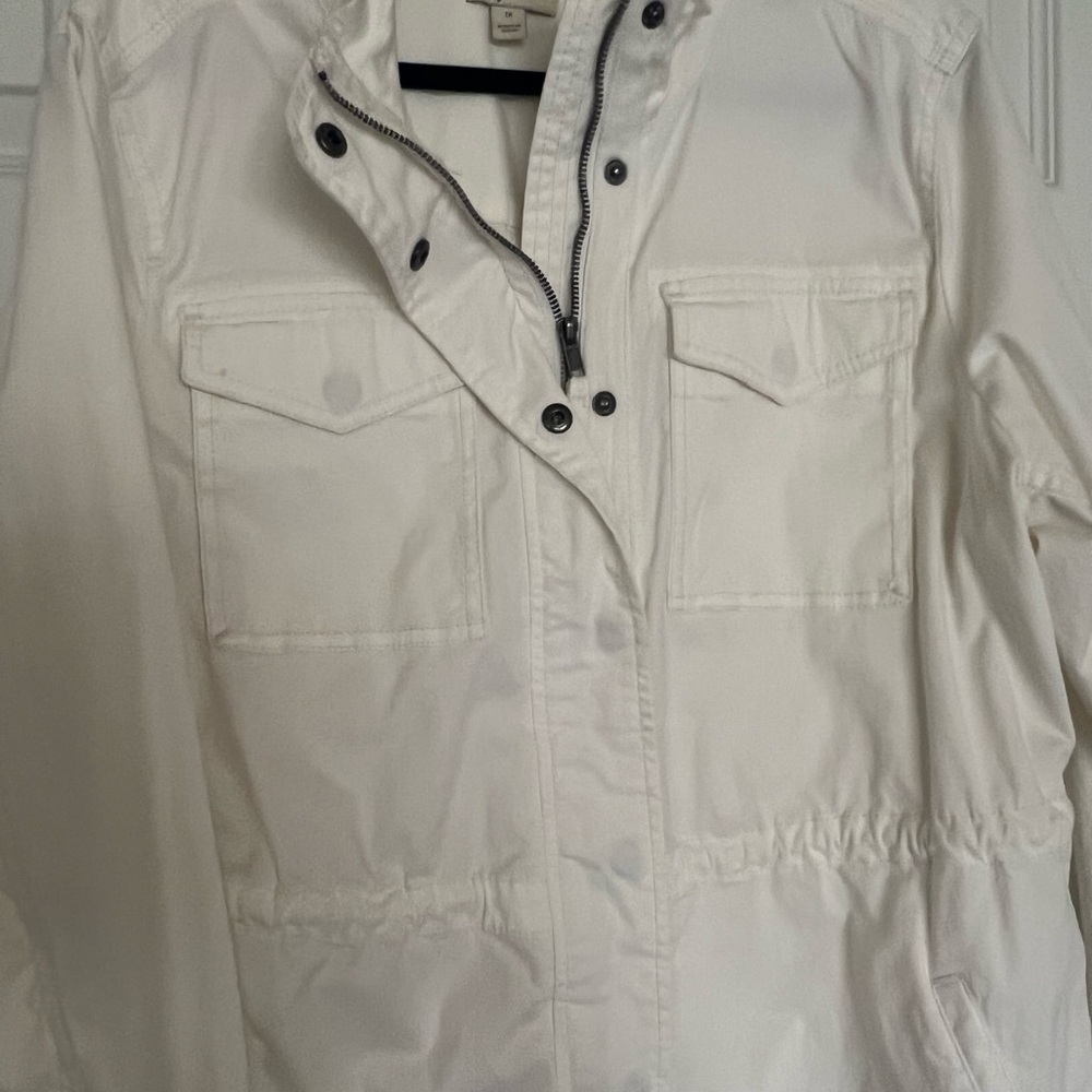 Style & Co. Women's White Spring Jacket